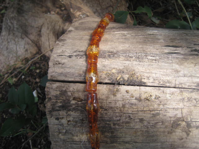 Amber Beads light, warmth, solar energies, clarification, healing 3674